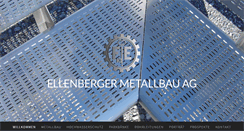 Desktop Screenshot of ellenberger-metallbau.ch
